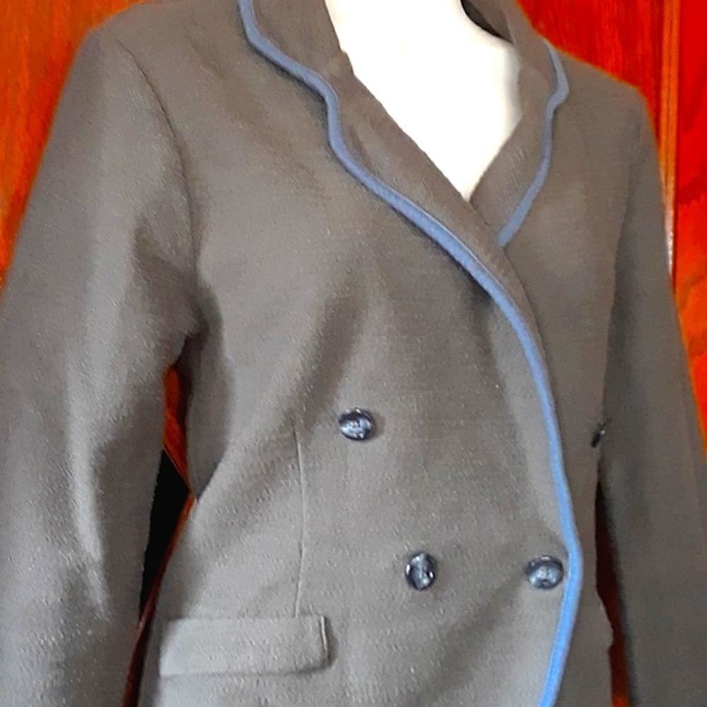 Banana Republic Cotton Grey Blazer/Jacket